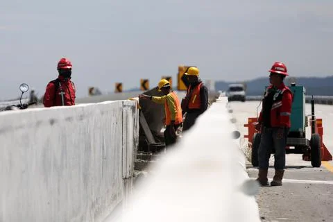 Infrastructure development programme in Indonesia, Banda Aceh - 11 Jun 2020 Stock Photos