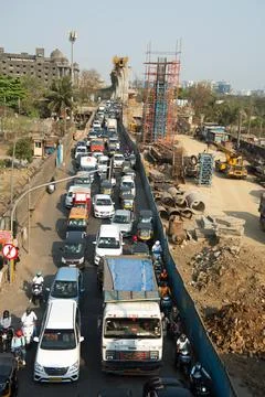 Infrastructure - Flyover construction Photos