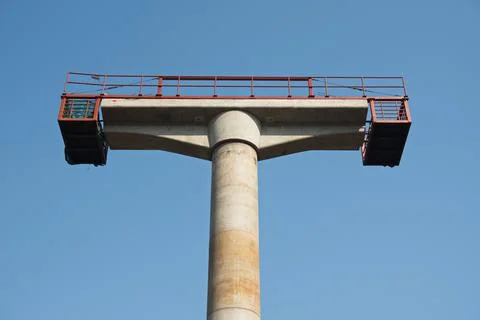 Infrastructure - Flyovers construction Stock Photos