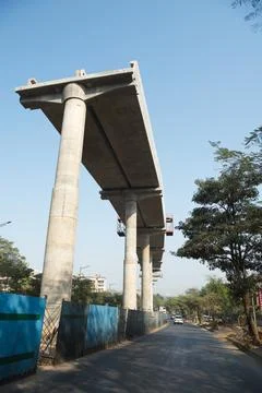 Infrastructure - Flyovers construction Stock Photos