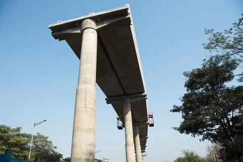 Infrastructure - Flyovers construction 写真素材