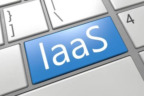 Infrastructure as a service Stock Illustration