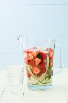 Infused water Stock Photos
