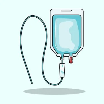 Infusion The Illustration Stock Illustration