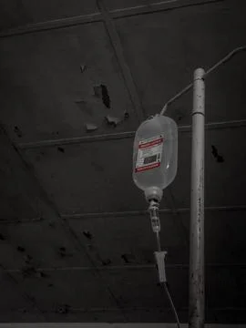 The infusion 스톡 사진