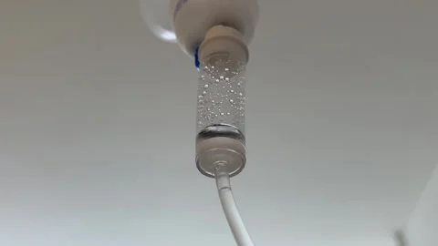 Infusion to replenish potassium deficiency Stock-Footage 335777079