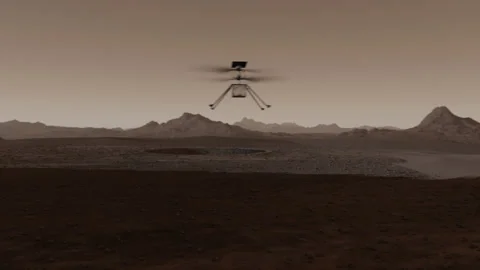 Ingenuity Drone Stock Footage 138291818