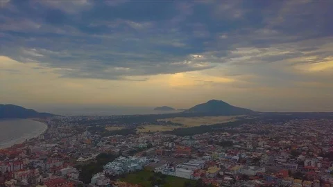 Ingleses Norte - otherside Stock Footage 121550039