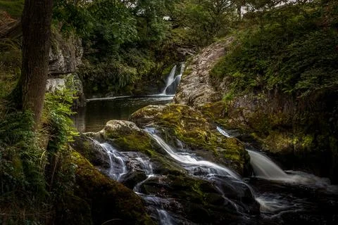 Ingleton Falls Stock Photos