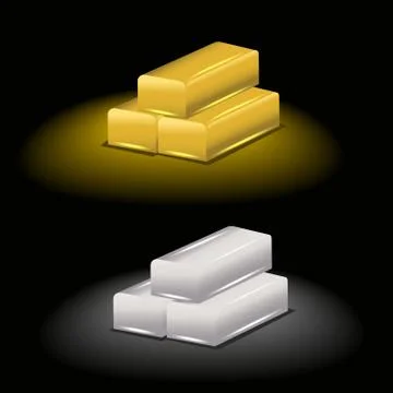 Ingots Stock Illustration