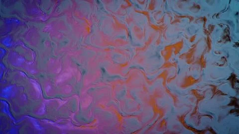 Ingrained contour material background of teal and pink messy shaked colors Stock Illustration