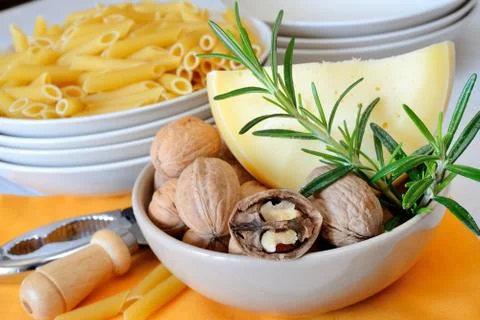 Ingredient for pasta Stock-Fotos