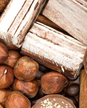 Ingredients background Stock Photos