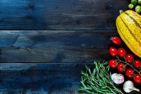 Ingredients background Stock Photos