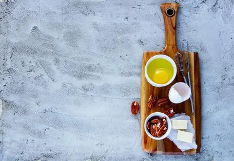 Ingredients for baking Stock Photos