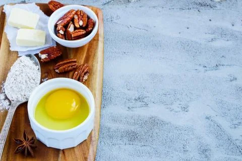 Ingredients for baking Stock Photos