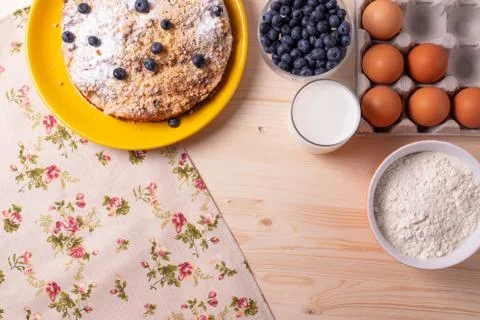 Ingredients for baking Stock Photos