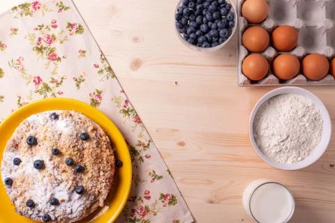 Ingredients for baking Stock Photos