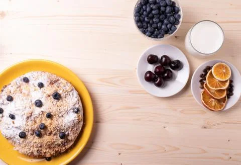 Ingredients for baking Foto stock