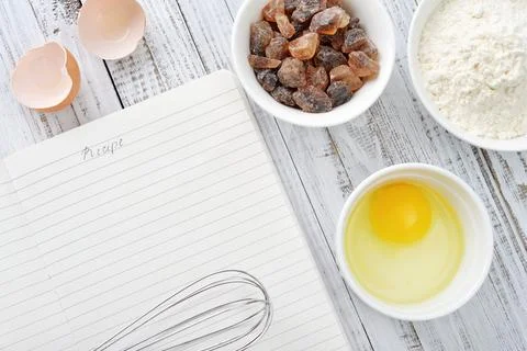 Ingredients for baking Stock Photos
