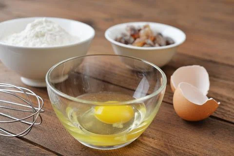 Ingredients for baking Stock Photos