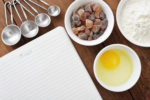 Ingredients for baking Stock Photos