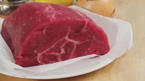 Ingredients for beef goulash Stock Footage 24654773