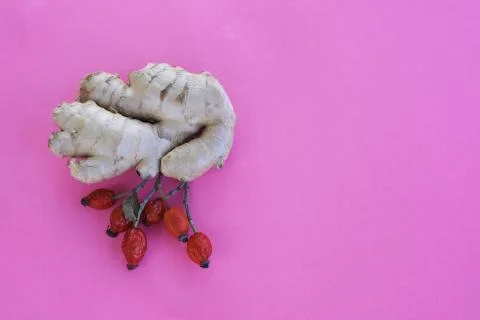 Ingredients to boost immunity. Stock Photos