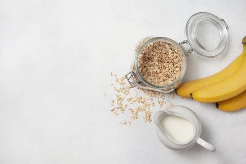 Ingredients for breakfast Stock Photos