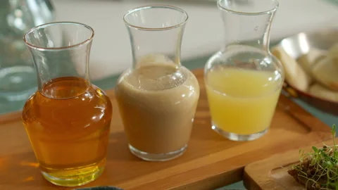 Ingredients for cooking in the kitchen Stock Footage 136999066