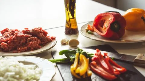 Ingredients for cooking Stock Photos