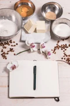 Ingredients for Easter Dough Stock Photos