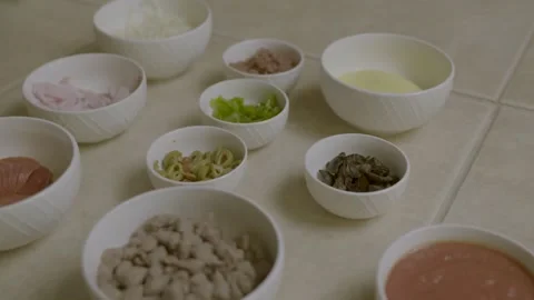 Ingredients Video stock 159439190