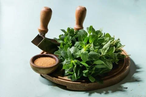 Ingredients for mojito Stock Photos