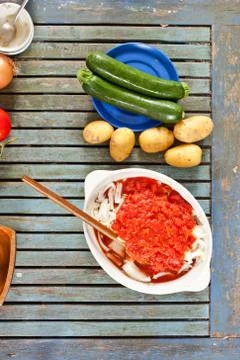 Ingredients Foto stock