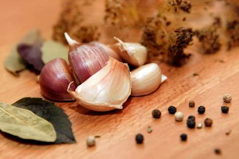 Ingredients for pickling Stock Photos