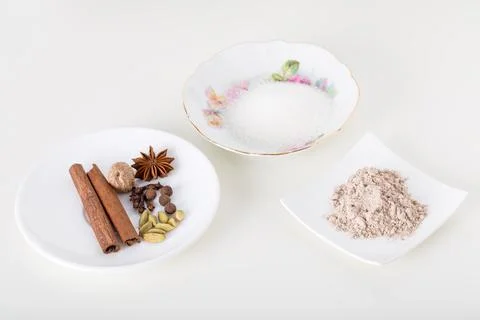 Ingredients for pie. Stock Photos