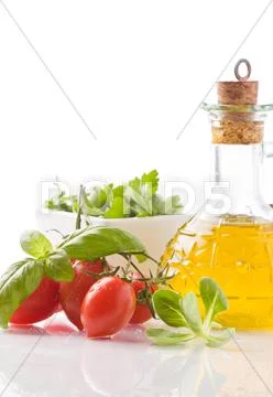 Ingredients for salad Stock Photos