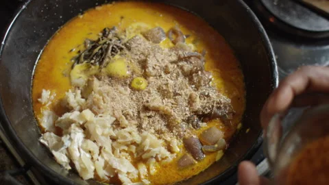 Ingredients in Soup Stock Footage 339787750