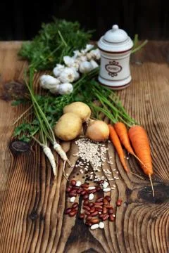 Ingredients vegetable Stock Photos