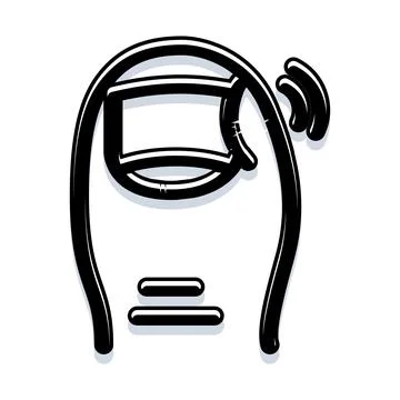 Ingrown toenail problem causing pain infection icon Stock Illustration