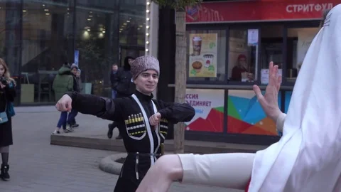 Ingush Chechen folk dances Vídeos de archivo 82221771