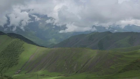 Ingushetia Mountains 스톡 동영상 81198523
