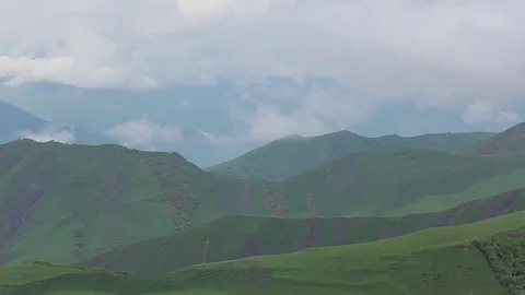 Ingushetia Mountains Stock Footage 81198802