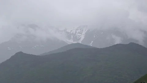 Ingushetia Mountains Stock Footage 81199081