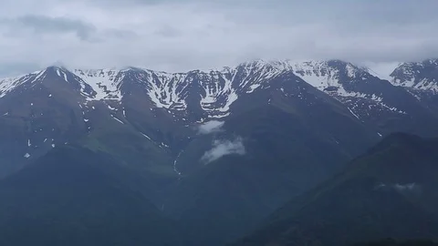 Ingushetia Mountains Stock Footage 81199998