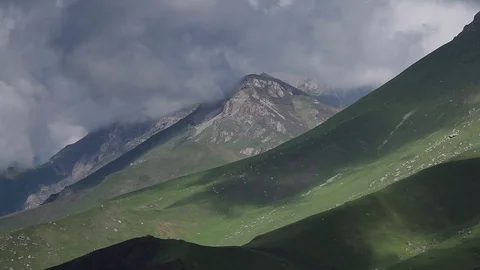 Ingushetia Mountains Stock Footage 81202139