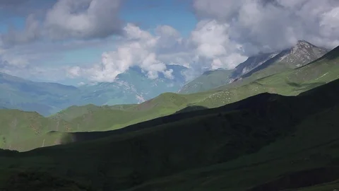 Ingushetia Mountains 스톡 동영상 81202141