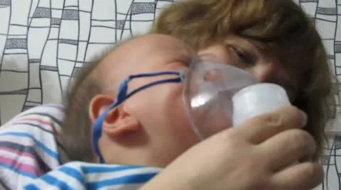 Inhalation Stock Footage 10831254