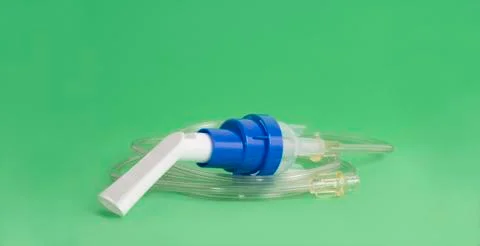 Inhalation therapy Stock Photos